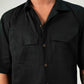 POPLIN FLAP POCKET SHIRT
