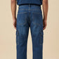 DENIM STRAIGHT FIT TROUSER
