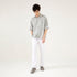 MUSLIN OVERSIZED PATCH POCKET OVERSHIRT