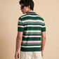 MEN'S STRIPED KNIT POLO