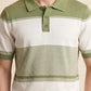 MEN'S COLORBLOCK KNIT POLO