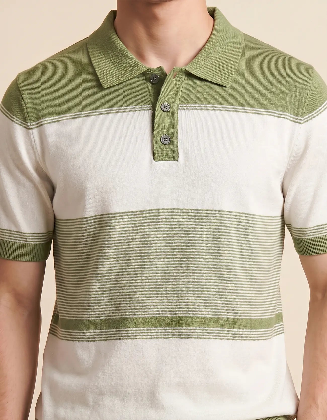 MEN'S COLORBLOCK KNIT POLO