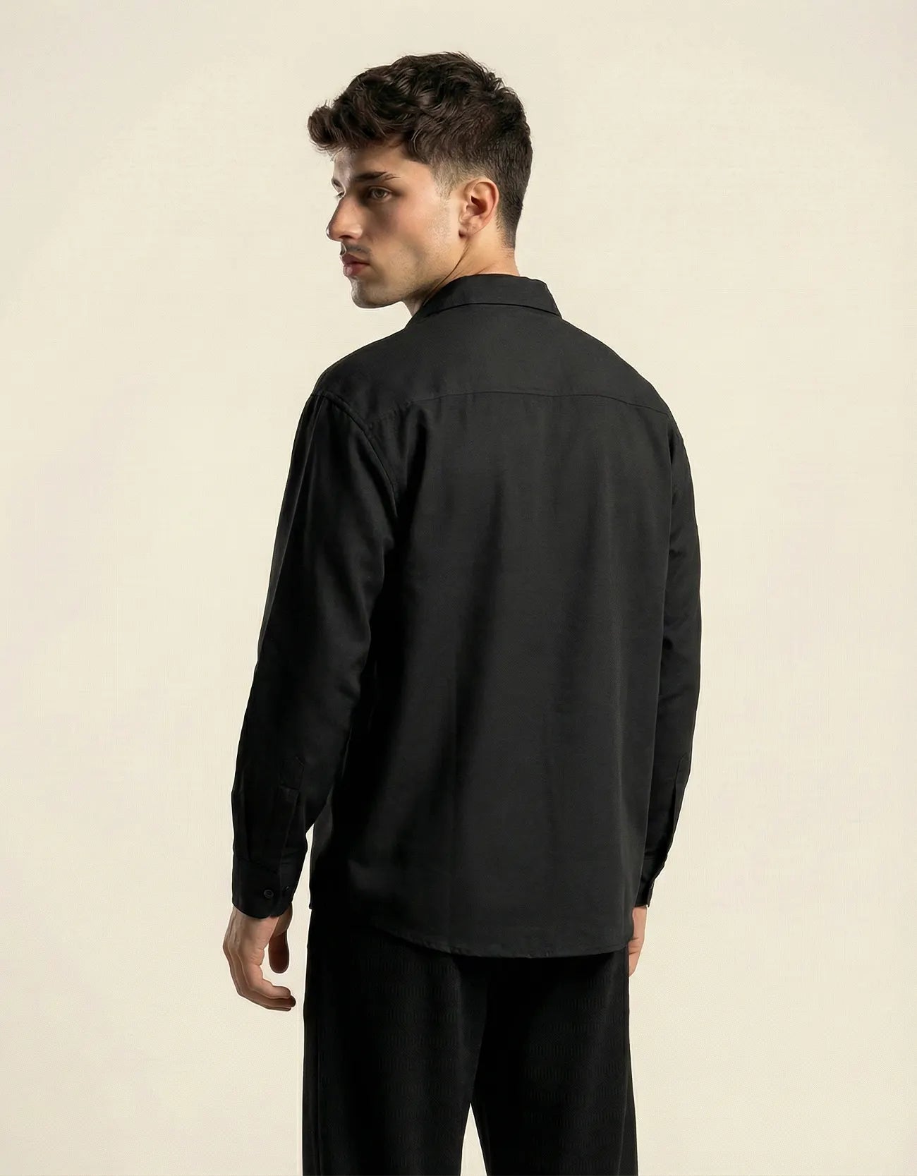 CHEST POCKET BUTTONED SHIRT