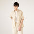 OVERSIZED MUSLIN PATCH POCKET SHIRT OVERSHIRT