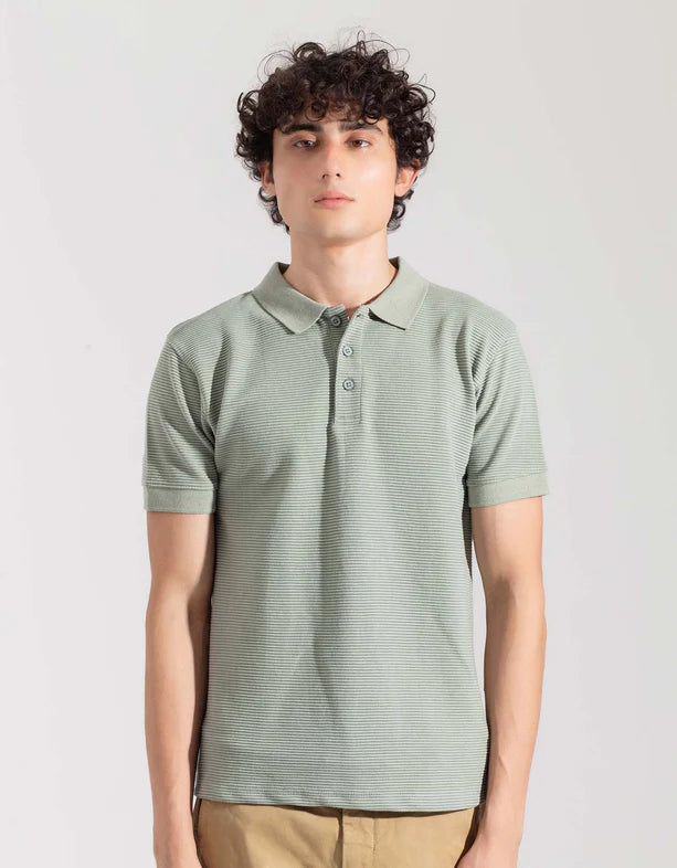 BASIC TEXTURED POLO
