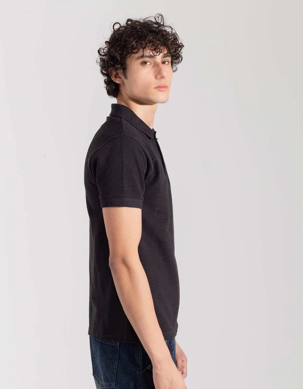 BASIC TEXTURED POLO