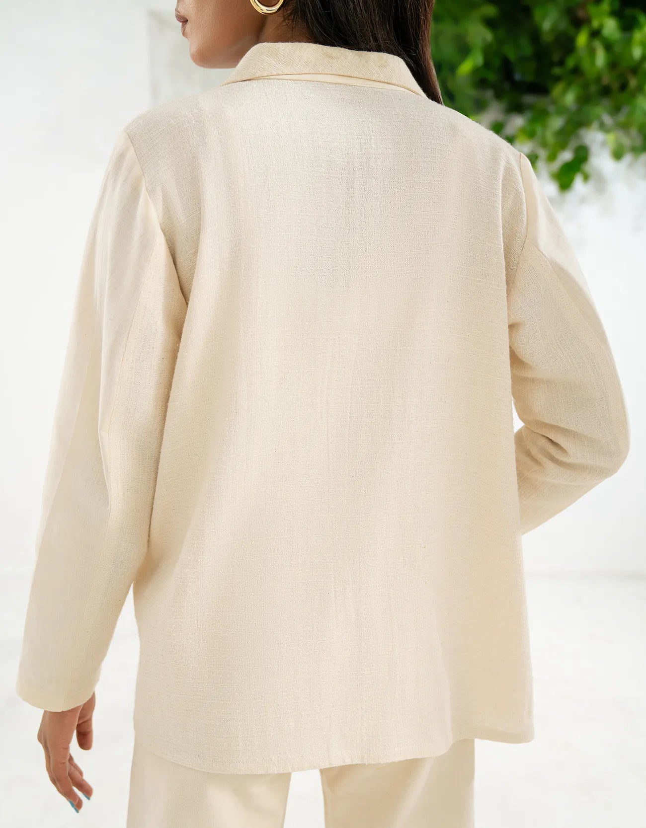 LINEN TEXTURED JACKET