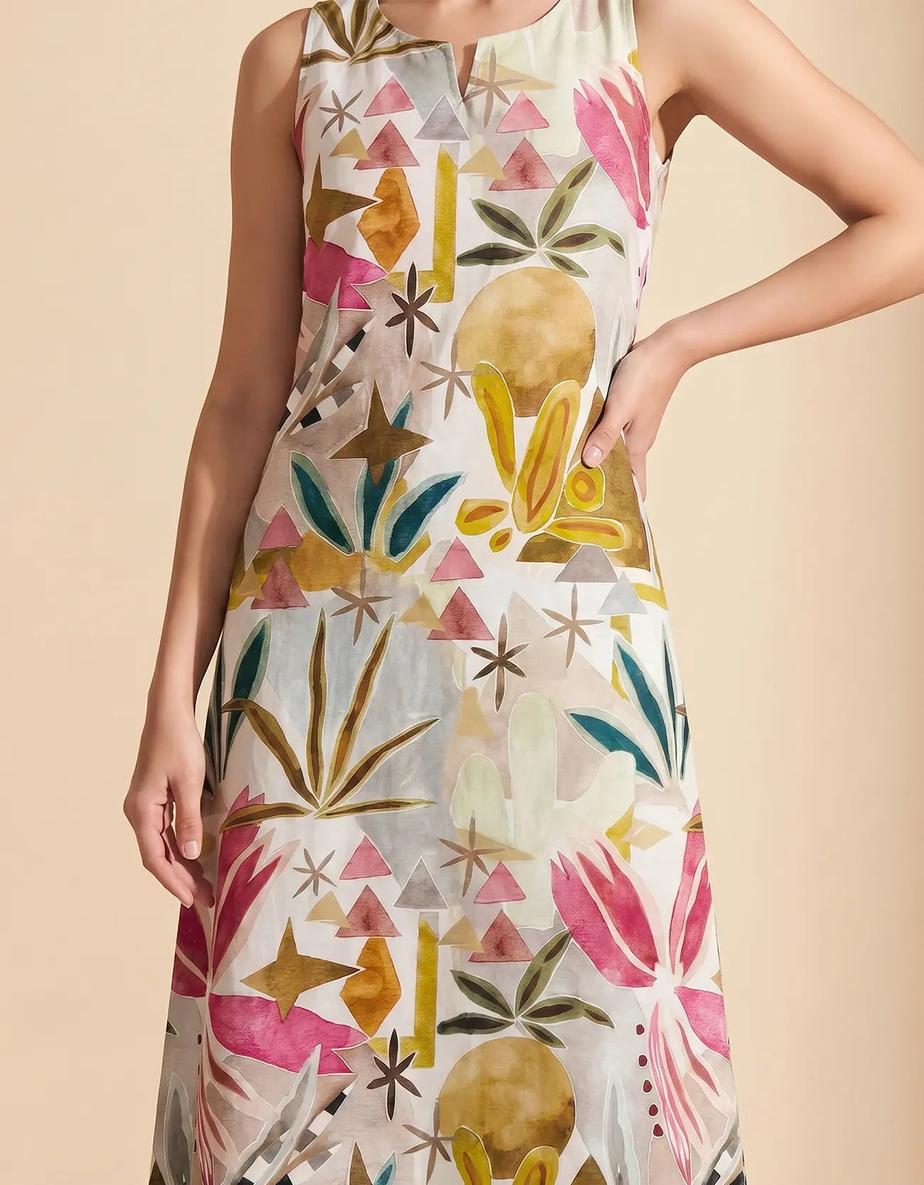 CUBIST PROMENADE LONG SHIRT