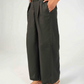 WAFFLE TEXTURED WIDE LEG TROUSER