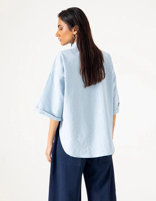 HALF SLEEVES PATCH POCKET SHIRT