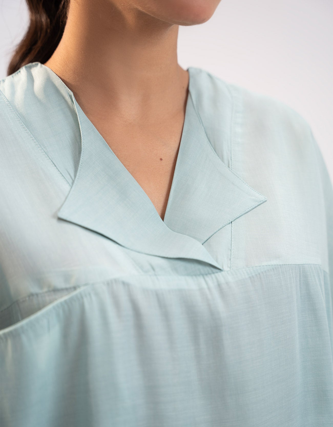 OVERSIZED SAFARI BLOUSE