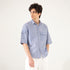 STRIPED PATCH POCKET SHIRT