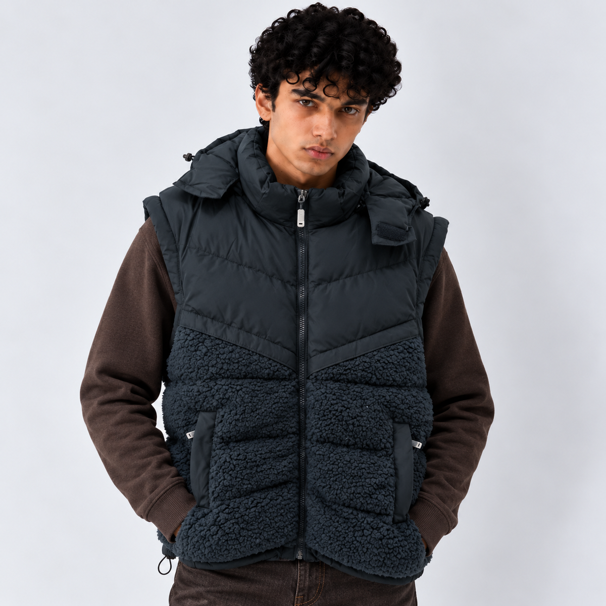 HORIZON QUILTED JACKET Navy