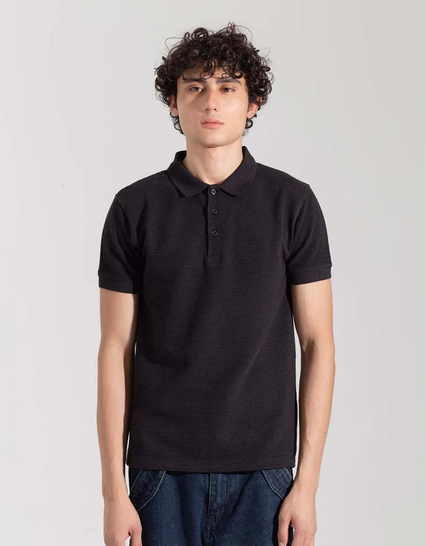 BASIC TEXTURED POLO