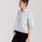 CROPPED PATCH POCKET SHIRT
