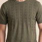 MEN'S TEXTURED KNIT T-SHIRT
