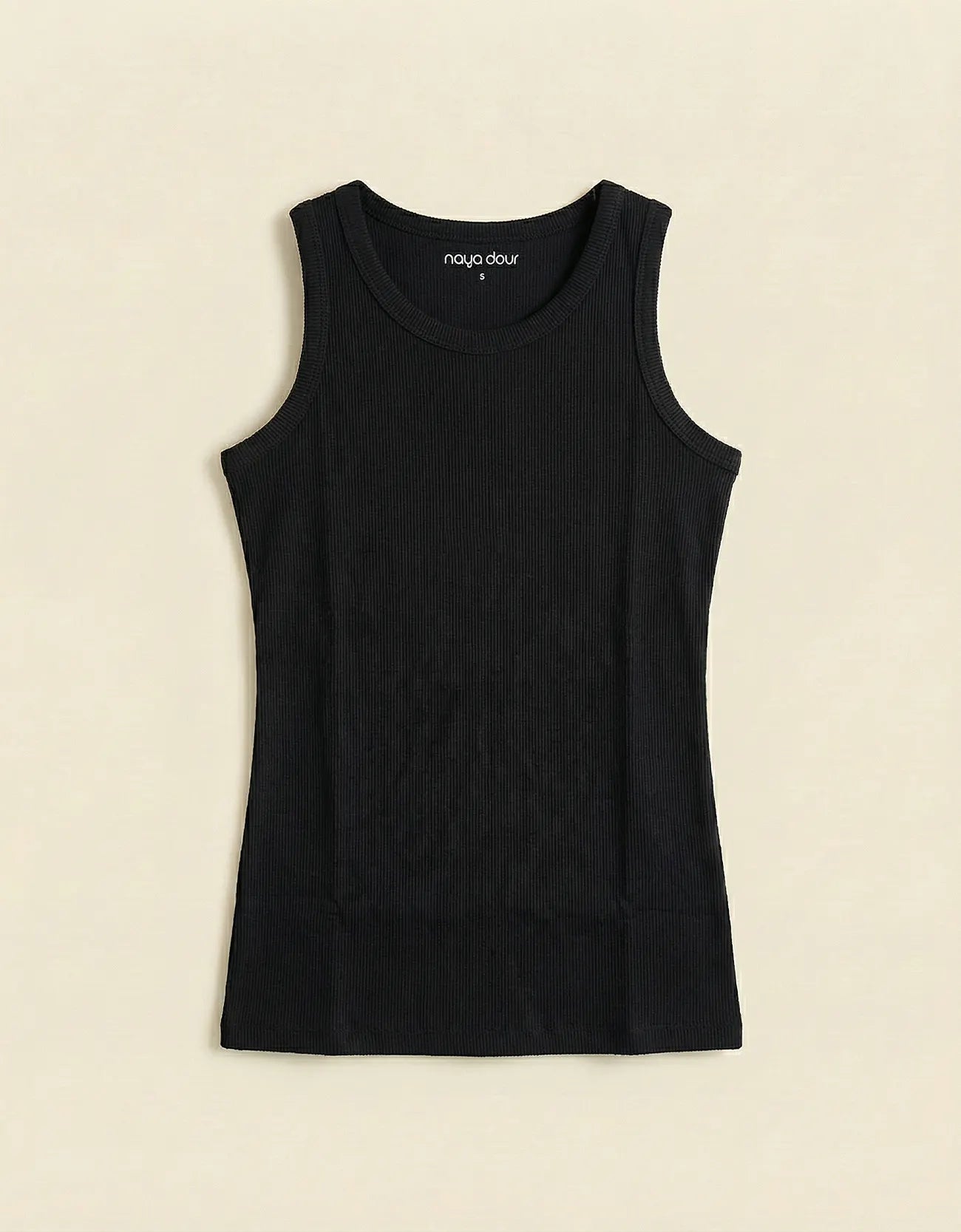 RIBBED TANK TOP