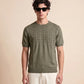 MEN'S TEXTURED KNIT T-SHIRT