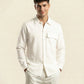 CHEST POCKET BUTTONED SHIRT