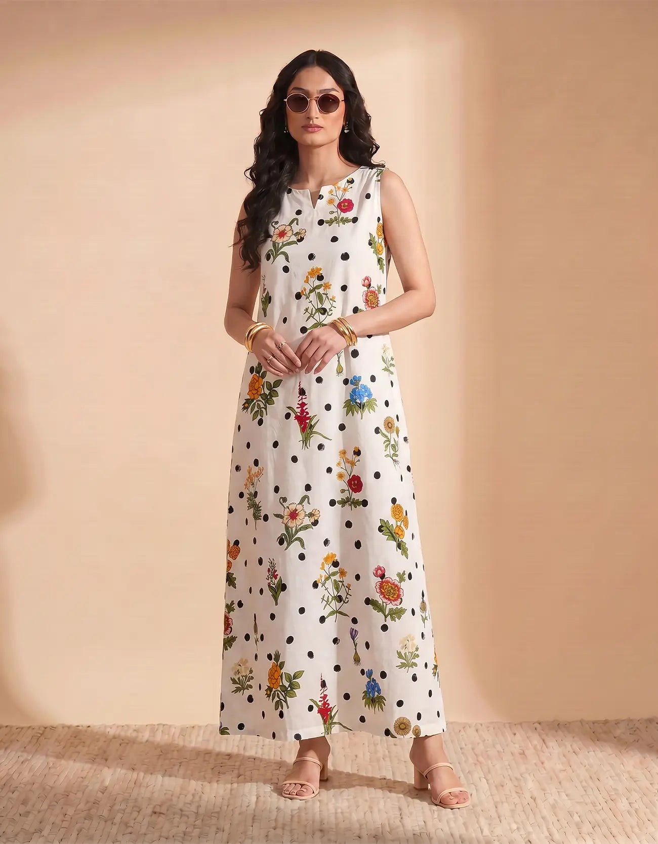 POLKA PROMENADE LONG SHIRT