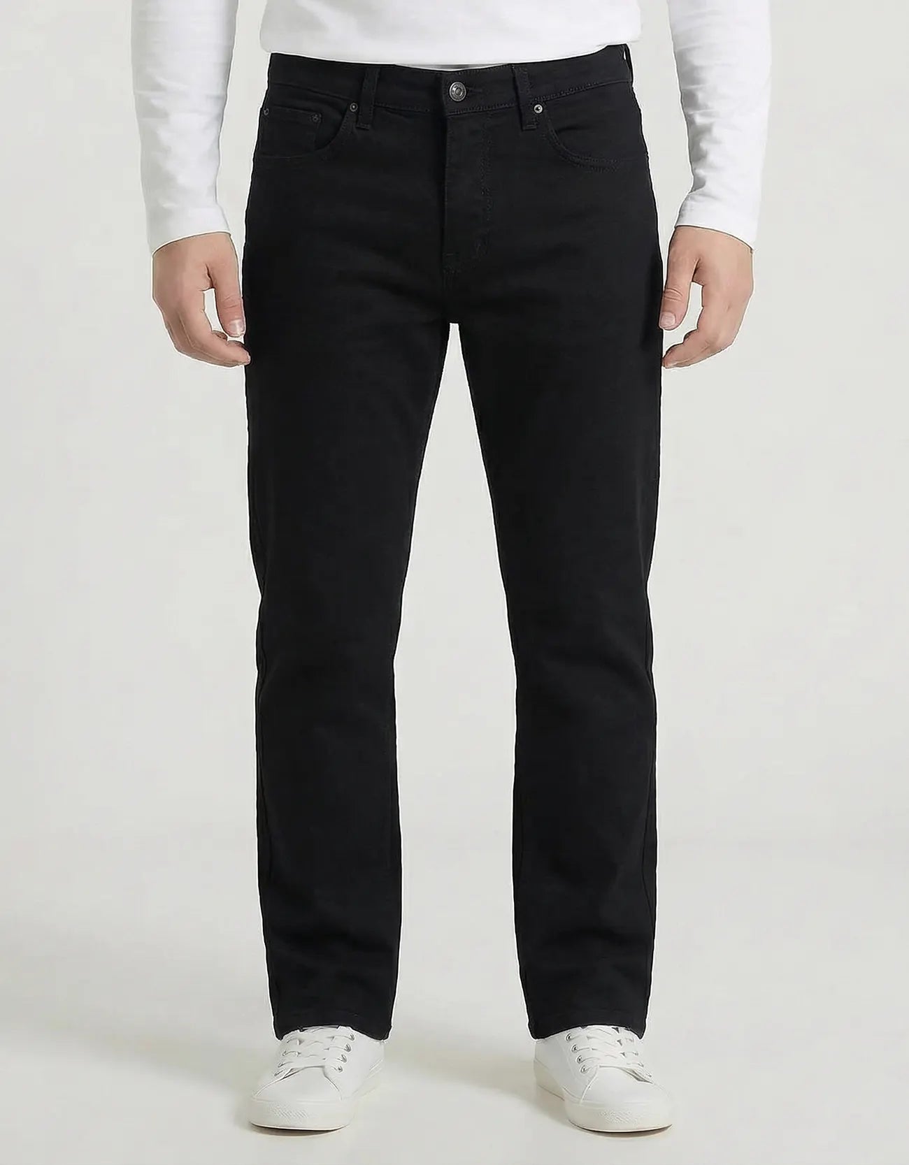 RINSE WASH STRAIGHT DENIM