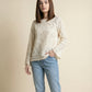 EMBROIDERED BOAT NECK SHIRT