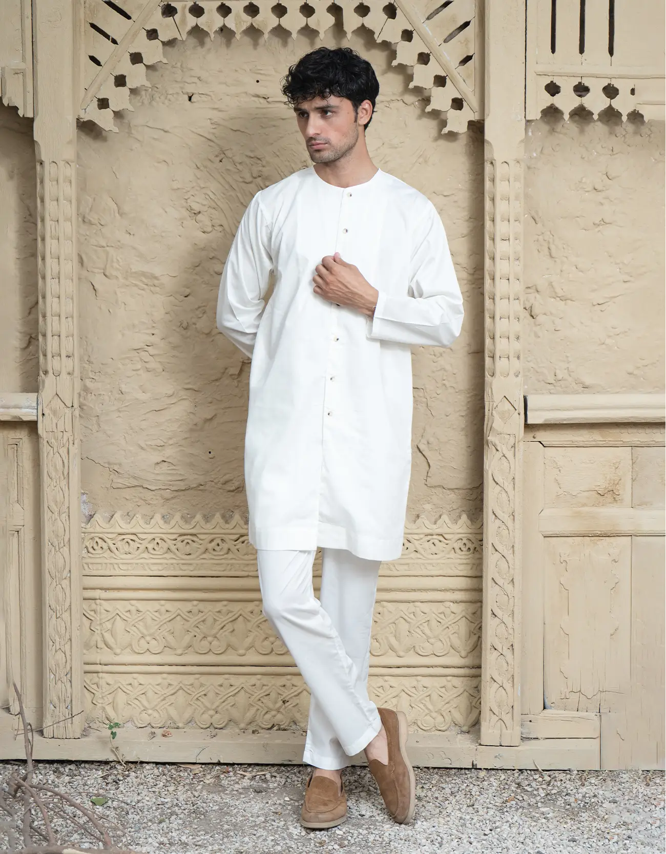MEN'S SOLID KURTA