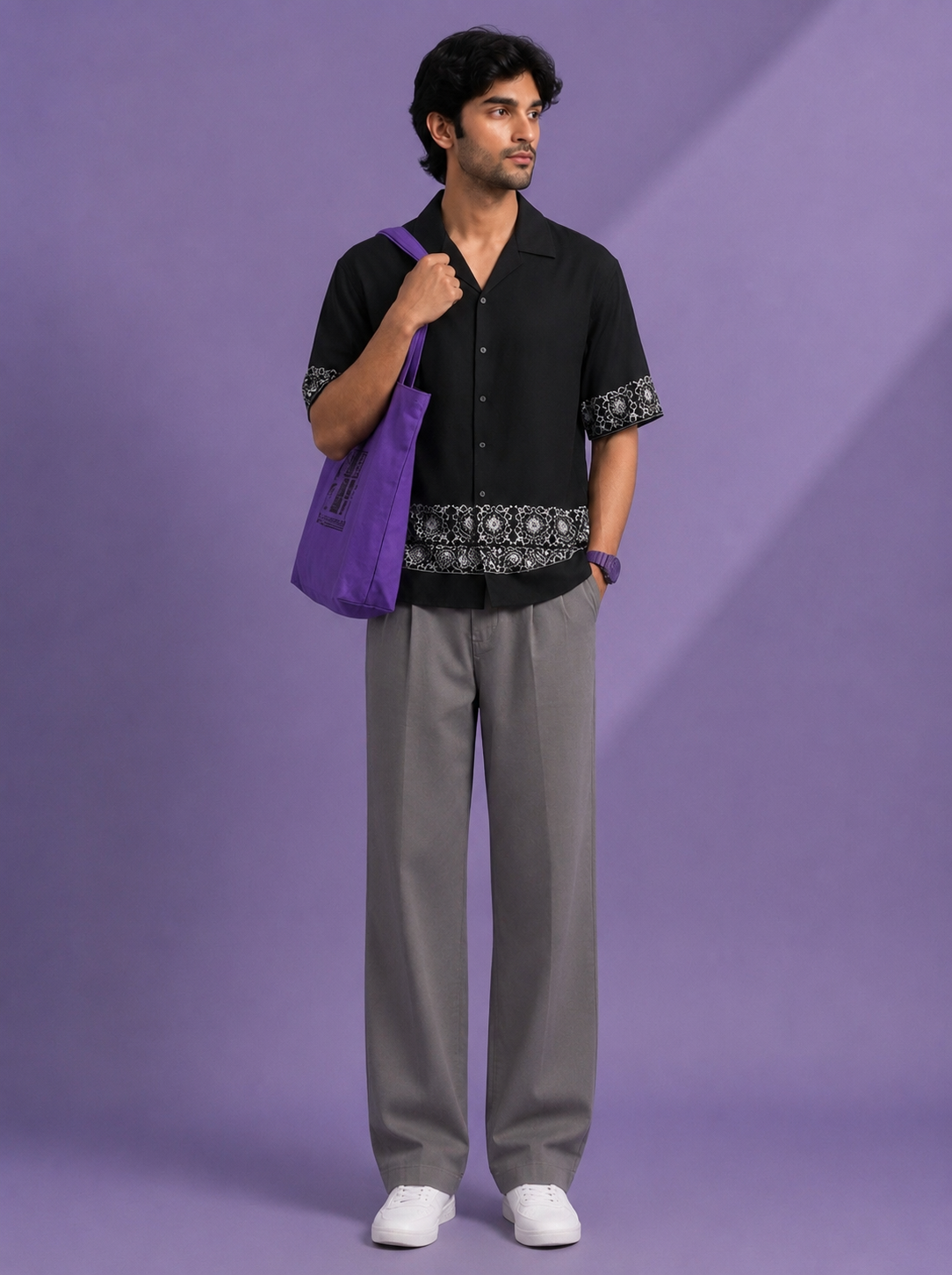 THE ECLIPSE BORDER SHIRT