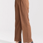 TEXTURED WIDE LEG PANTS