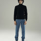 UNISEX TEXTURED TURTLENECK