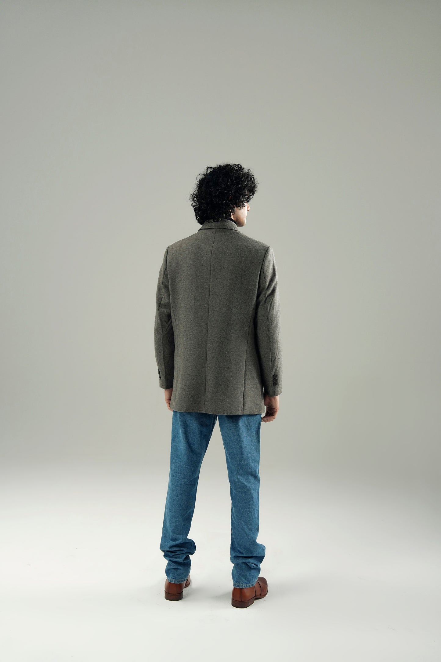 MANDARIAN WOOLEN OVERCOAT