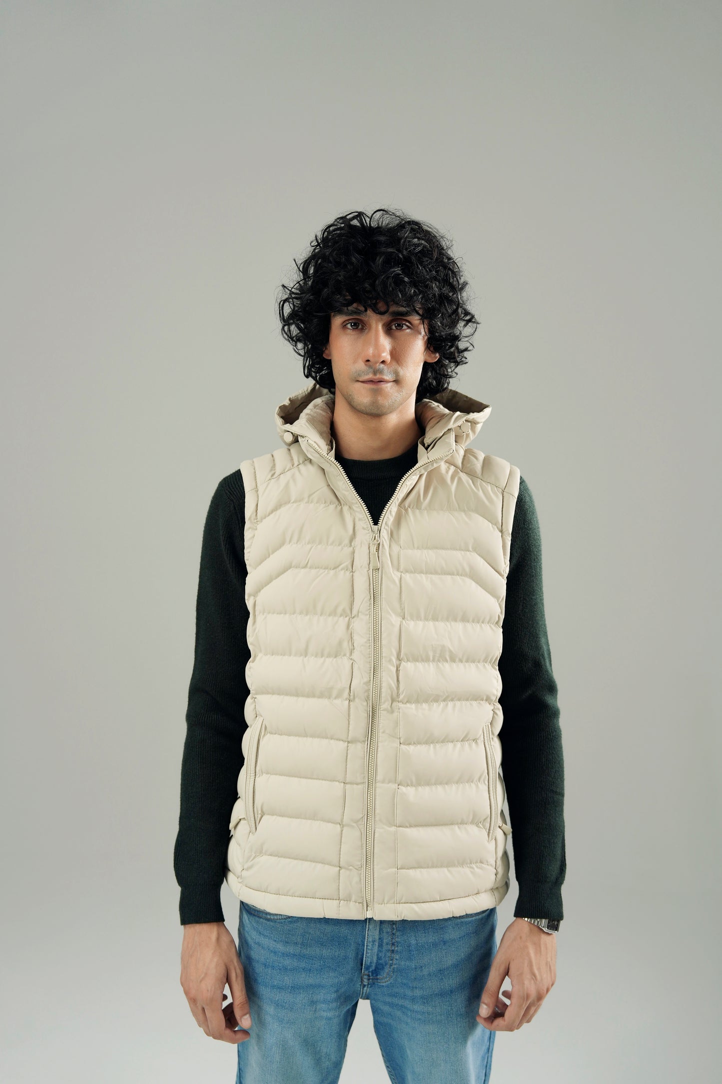 UNISEX SLEEVELESS PUFFER