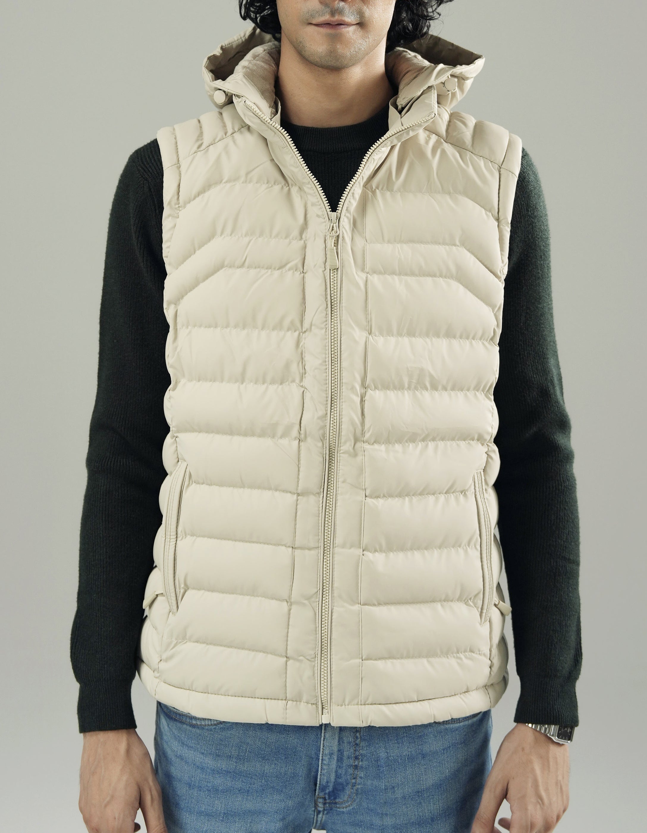 UNISEX SLEEVELESS PUFFER