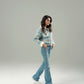 WOOLLEN CROPPED JACKET