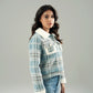 WOOLLEN CROPPED JACKET