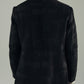 TEXTURED NOIR OVERCOAT
