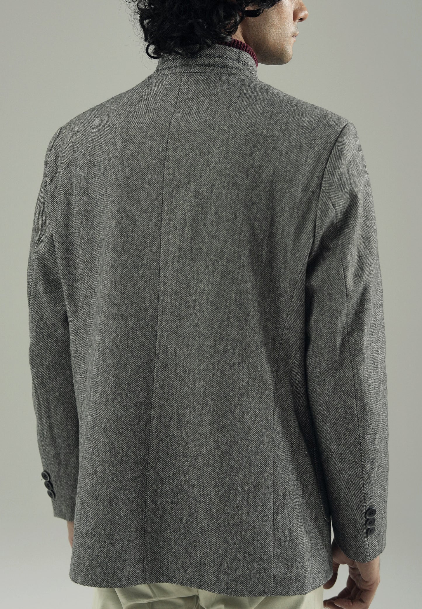 MANDARIAN WOOLEN OVERCOAT