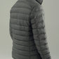 PANELED HOODED PUFFER