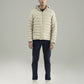 PANELED HOODED PUFFER