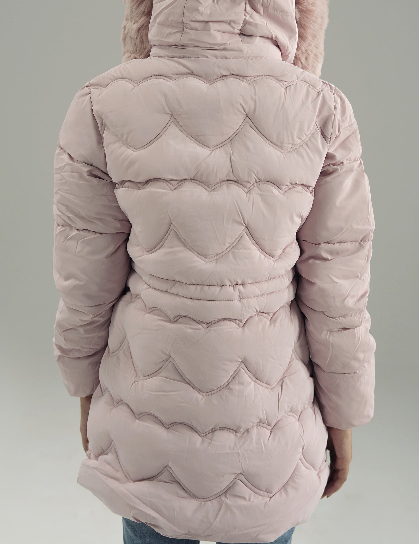 HOODED WIND-PROOF PUFFER