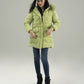 HOODED WIND-PROOF PUFFER
