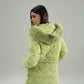 HOODED WIND-PROOF PUFFER