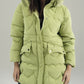 HOODED WIND-PROOF PUFFER