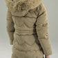 HOODED WIND-PROOF PUFFER