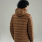PANELED HOODED PUFFER