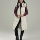 HOODED WINDPROOF SLEEVELESS PUFFER
