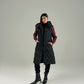 HOODED WINDPROOF SLEEVELESS PUFFER