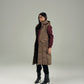 HOODED SLEEVELESS PUFFER JACKET