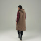 HOODED SLEEVELESS PUFFER JACKET