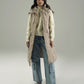 HOODED SLEEVELESS PUFFER JACKET